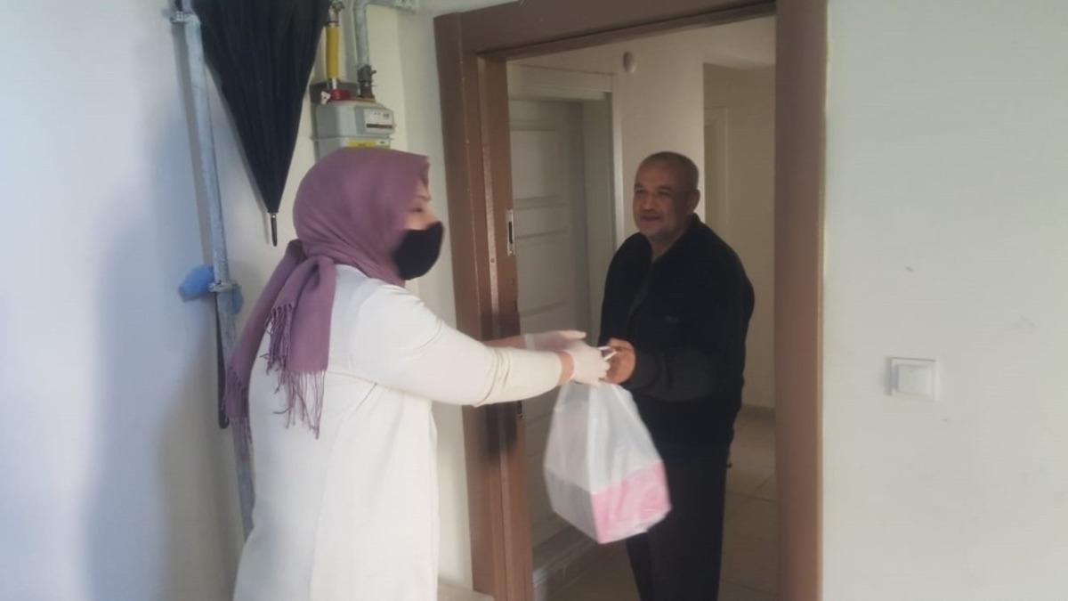 Evde bakım hizmeti alanlara destek