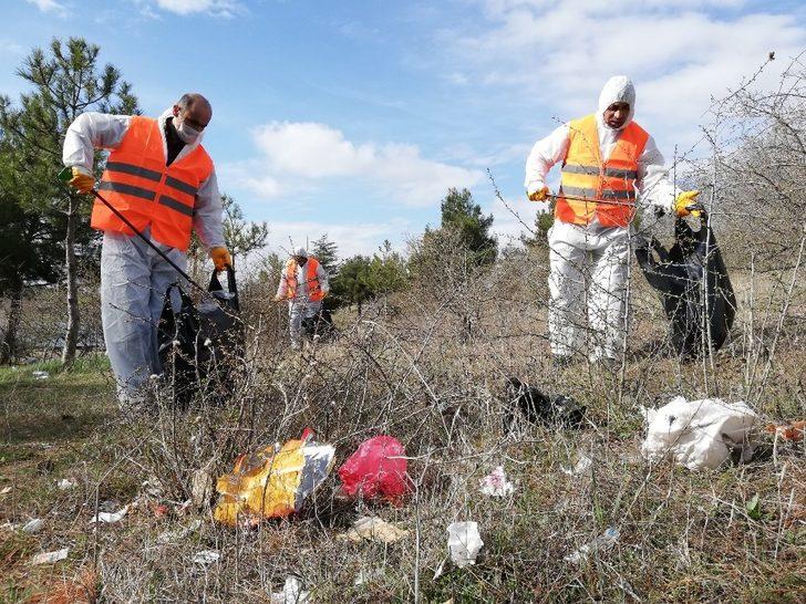 Çorum’da belediye mesire alanlarını temizliyor G1