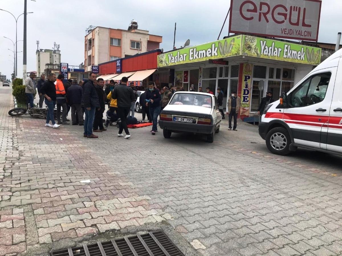 D&uuml;zi&ccedil;i&rsquo;nde Trafik kazası:1 yaralı