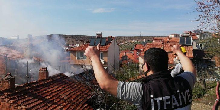 Tavşanlı’da korkutan yangın G2