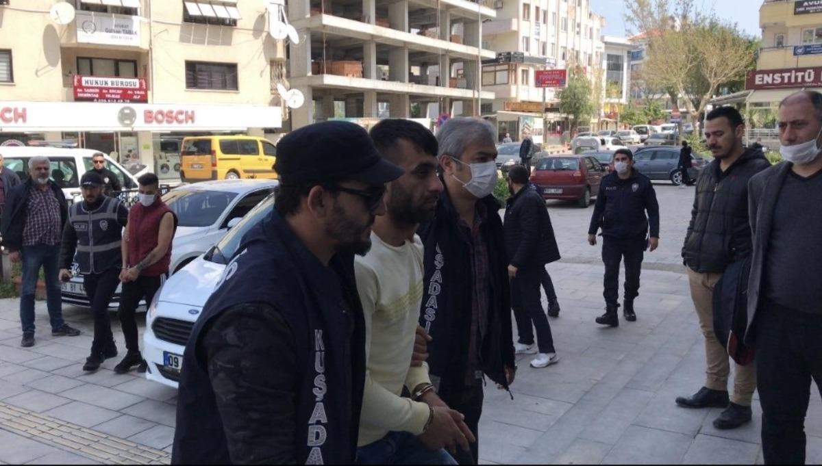 Kuşadası&rsquo;nda cinayet zanlıları tutuklandı