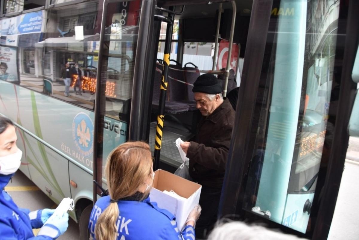 B&uuml;y&uuml;kşehirden vatandaşlara 150 bin maske