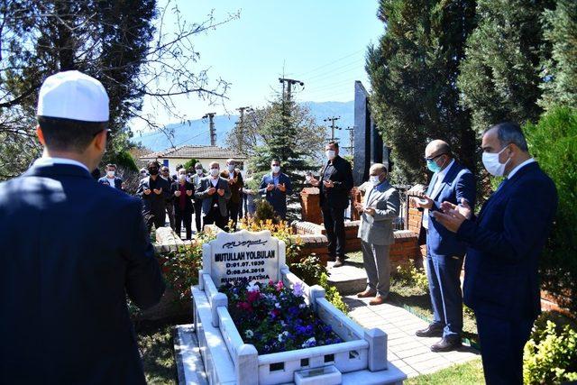 Mutullah Yolbulan mezarı başında anıldı