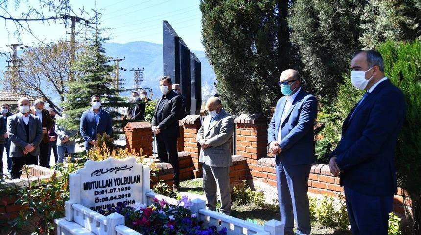Mutullah Yolbulan mezarı başında anıldı