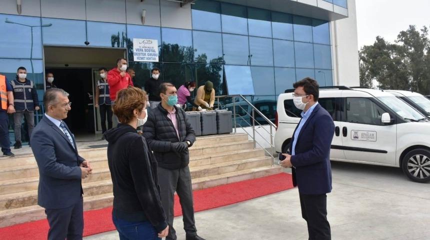 Kaymakam Şahin Korona vir&uuml;se karşı alınan tedbirler hakkında bilgi verdi