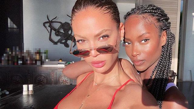 Joan Smalls'dan iddialı paylaşım: Sabah duşları...