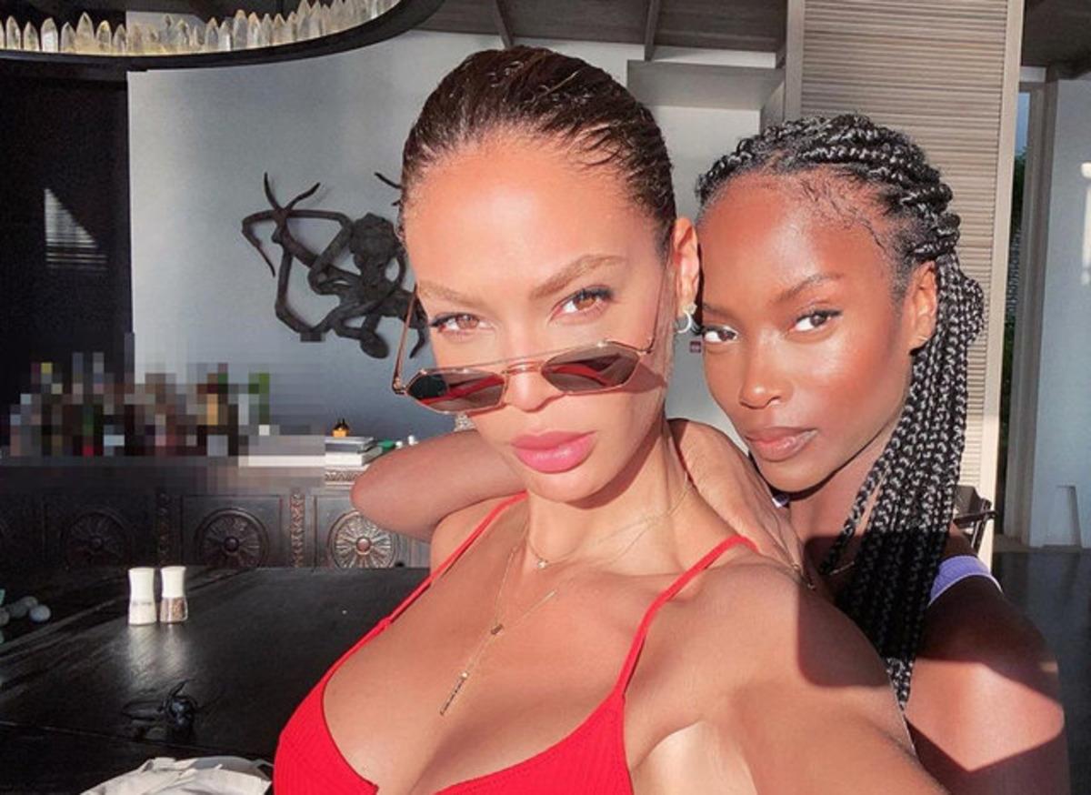 Joan Smalls'dan iddialı paylaşım: Sabah duşları...