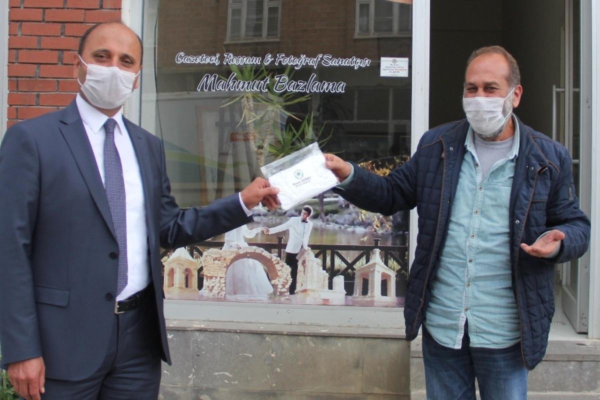 Araban&rsquo;da 20 bin maske dağıtılıyor