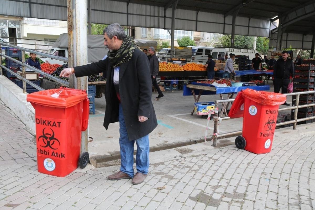 Haliliye&rsquo;de tıbbi atık kutuları konumlandırıldı