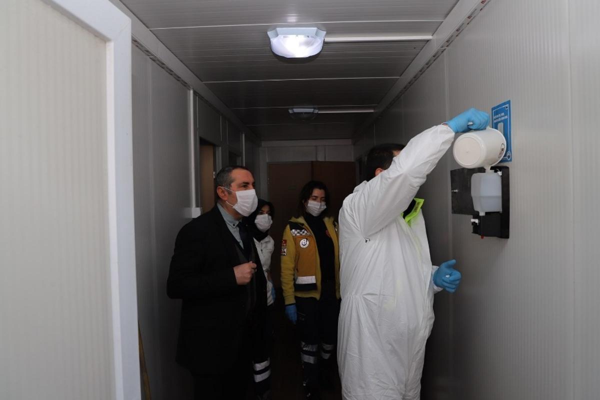 B&uuml;y&uuml;k&ccedil;ekmece&rsquo;de sağlık ocaklarına dezenfektan makinesi monte edildi