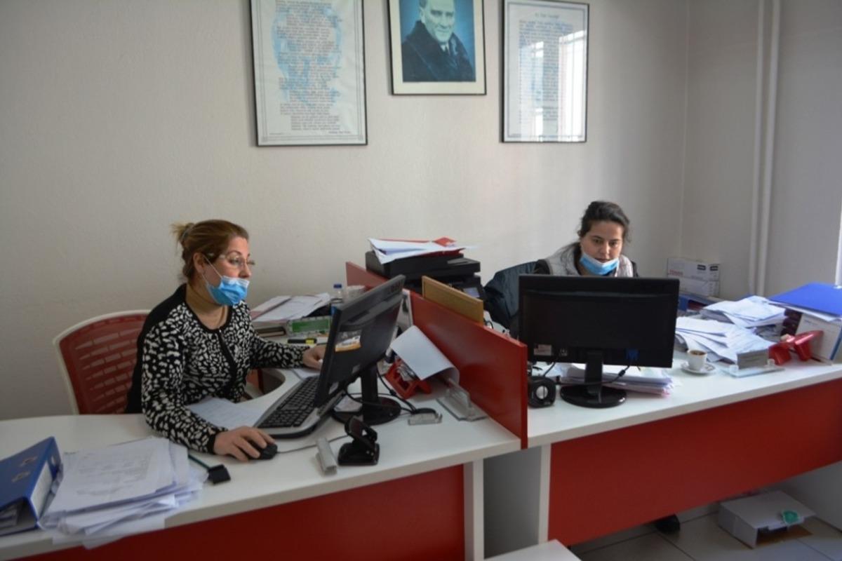 Ayvalık SYDV personelinin &ldquo;Kovit 19&rdquo; yoğunluğu