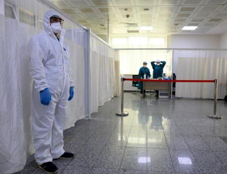 Pandemi hastanesi görüntülendi! Koronavirüs şüphelileri işte bu aşamalardan geçiyor!  G1