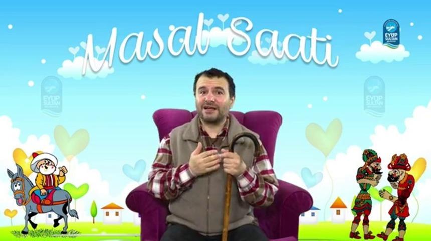 Ey&uuml;psultan Belediyesinden &ccedil;ocuklar i&ccedil;in masal saati