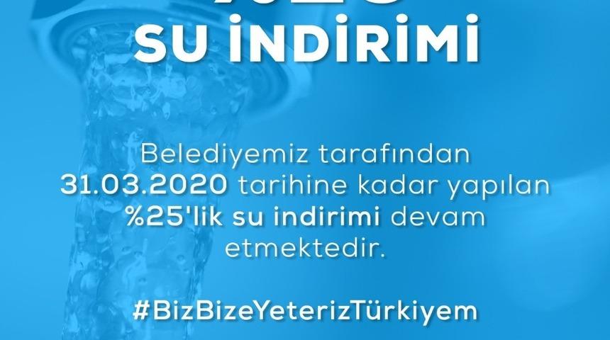 Niğde Belediyesi&rsquo;nden suya y&uuml;zde 25 İndirim