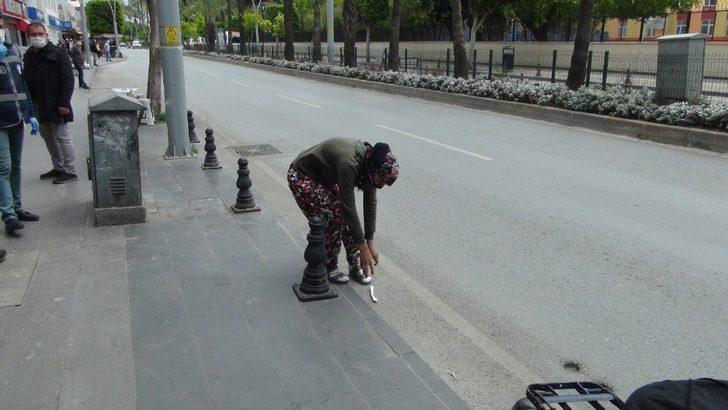 Cadde ortasında kavga eden dilenciler bugün dilenirken yine polise yakalandı G5