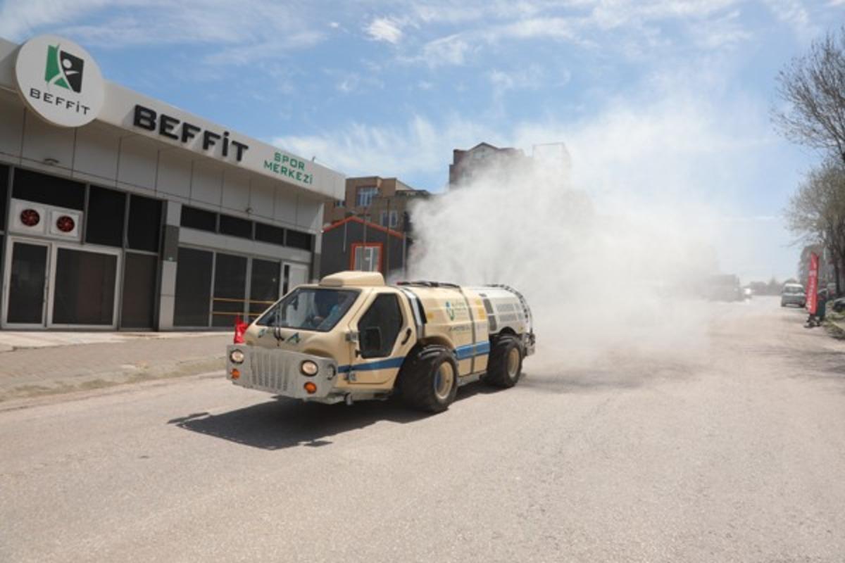 Bandırma&rsquo;da korona vir&uuml;se karşı kırkayaklı ila&ccedil;lama