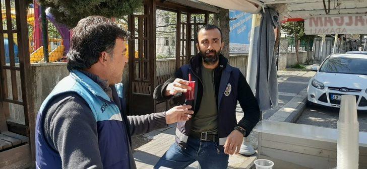 Kavga ihbarına giden polislere şalgamlı sürpriz G2