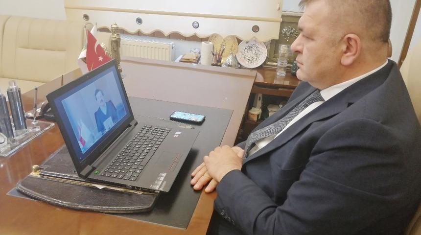 GTB Başkanı Mehmet Akıncı, iş d&uuml;nyasının taleplerini Hisarcıklıoğlu&rsquo;na iletti