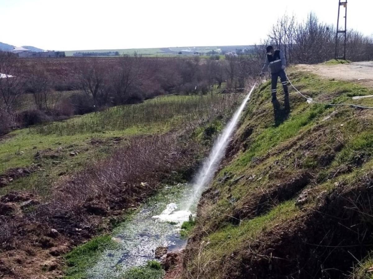Adıyaman&rsquo;da haşereyle m&uuml;cadele devam ediyor