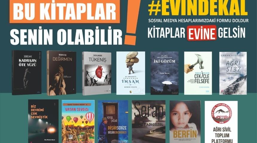 Evde kal, kitabın Ağrılı yazarlardan olsun