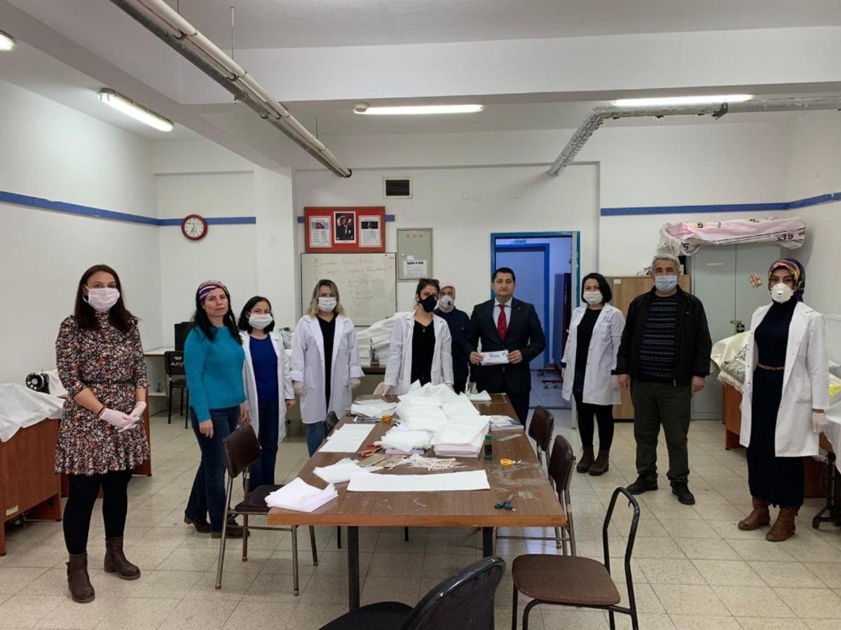 Aliağa&rsquo;da korona vir&uuml;s ile m&uuml;cadele seferberliği