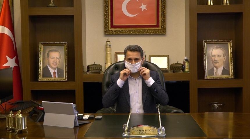 Başkan Eroğlu’dan maske uyarısı