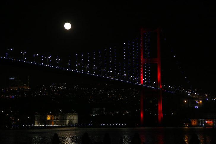 İstanbul'da 'Süper Ay' kartpostallık görüntüler oluşturdu G5