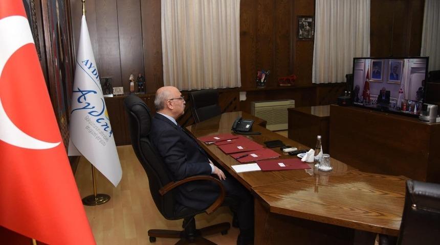 Vali K&ouml;şger, Bakan Soylu ile g&ouml;r&uuml;şt&uuml;