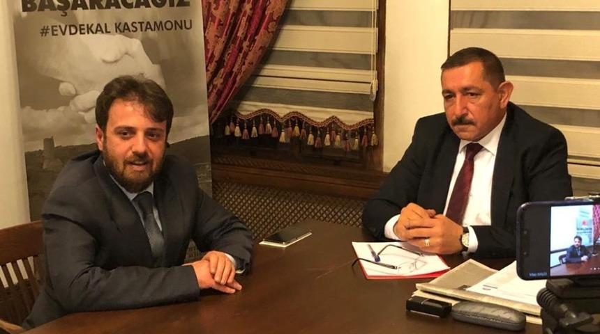 Başkan Vidinlioğlu, &ldquo;Şu ana kadar 20 bin maske dağıttık&rdquo;