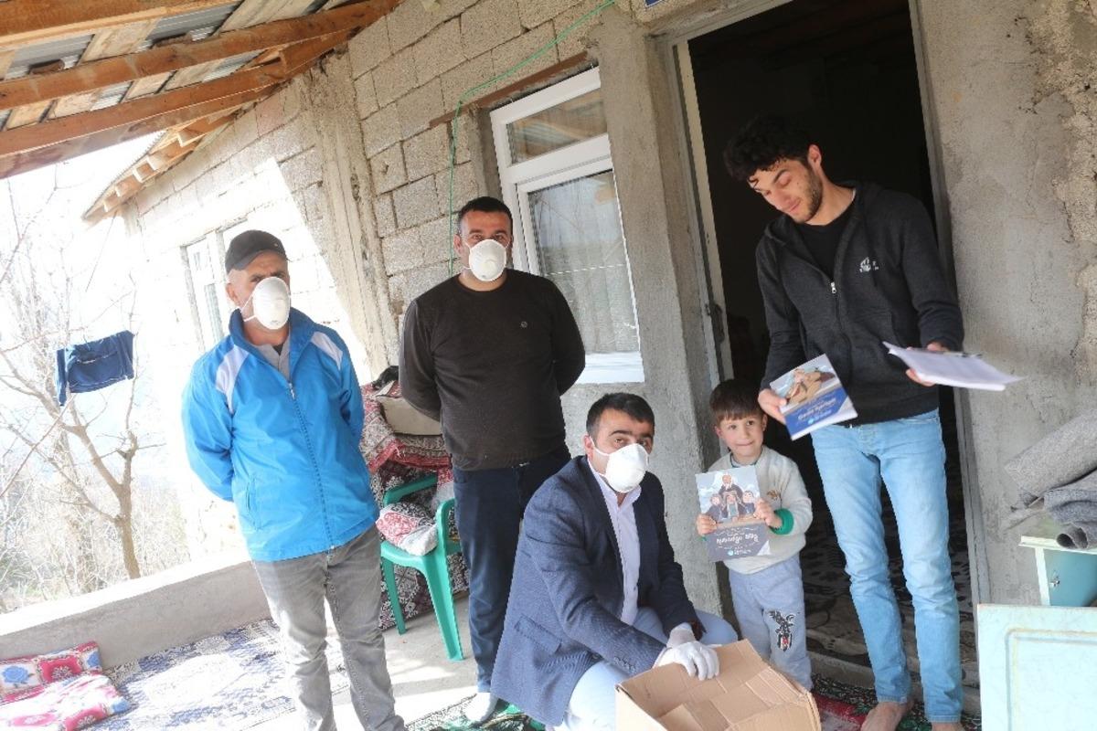 &Ccedil;ukurca Belediyesinden yardım dağıtımı