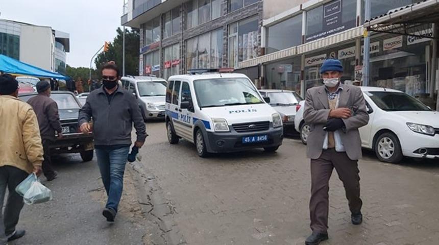 G&ouml;rdes&rsquo;te tedbirlere uymayan 12 kişiye ceza