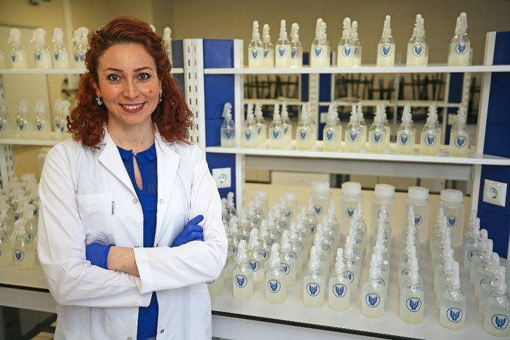 Yaşar Üniversitesinden kampüsü için dezenfektan üretimi G3