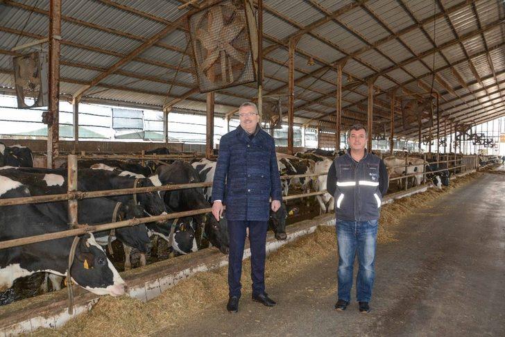 Başkan Özkan’dan üreticilere destek ziyareti G2