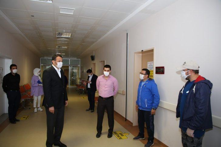 Başkan Ulutaş’tan Sağlık Çalışanlarına Moral Ziyareti G1