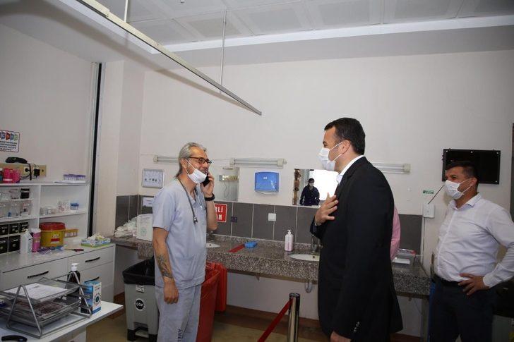 Başkan Ulutaş’tan Sağlık Çalışanlarına Moral Ziyareti G4