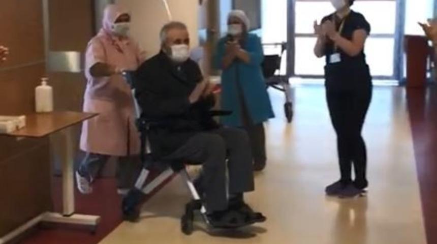 Mustafakemalpaşa&rsquo;nın ilk korona vir&uuml;s hastası taburcu oldu