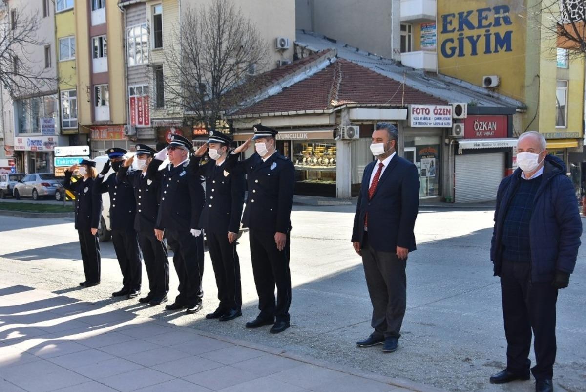 Malkara&rsquo;da T&uuml;rk Polis Teşkilatı&rsquo;nın 175. kuruluş yıl d&ouml;n&uuml;m&uuml; t&ouml;reni