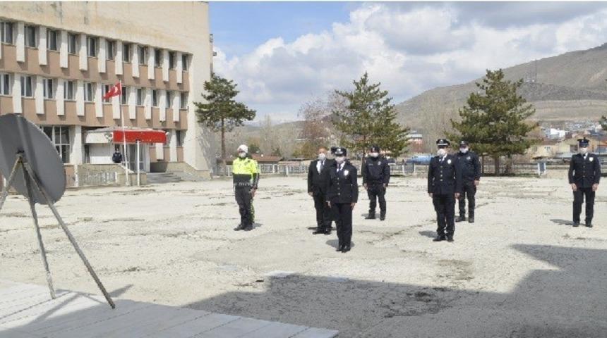 Pasinler&rsquo;de T&uuml;rk Polis Teşkilatı 175. yılı m&uuml;nasebetiyle &ccedil;elenk sunumu yapıldı
