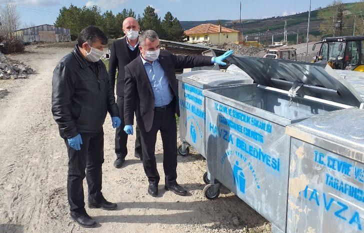 Havza Belediyesi’ne 100 çöp konteyneri G2