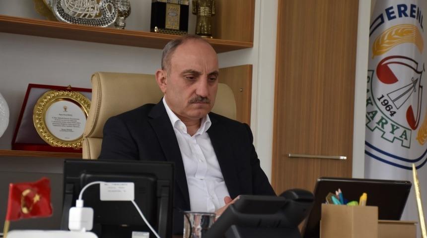 Başkan Kılı&ccedil;, korona vir&uuml;s&uuml;ne karşı y&uuml;r&uuml;t&uuml;len &ccedil;alışmaları değerlendirdi