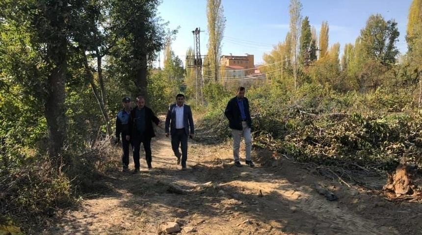 H&uuml;y&uuml;k&rsquo;te yol iyileştirme &ccedil;alışmaları devam ediyor