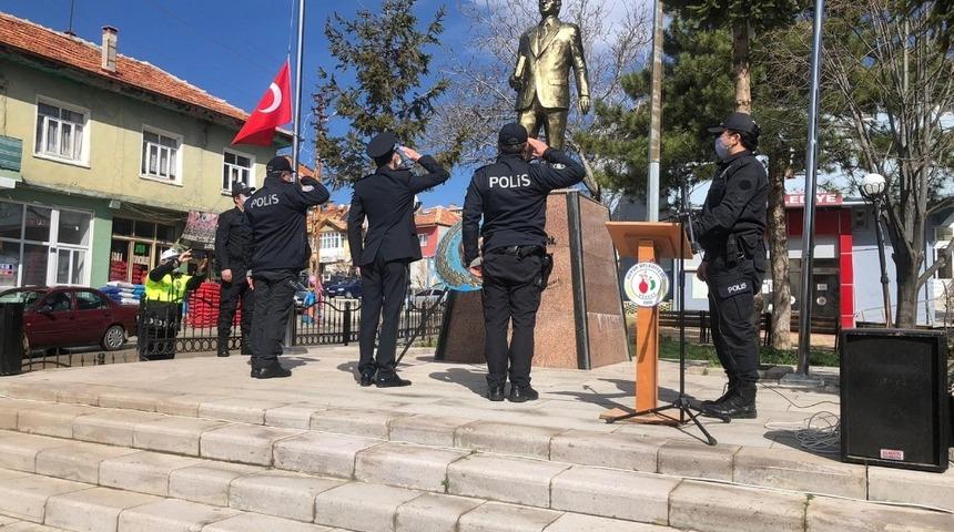 H&uuml;y&uuml;k&rsquo;te T&uuml;rk Polis Teşkilatı&rsquo;nın 175. yıld&ouml;n&uuml;m&uuml; kutlandı