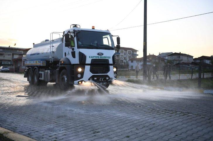 Kartepe Belediyesi girişine ateş ölçerli önlem G3