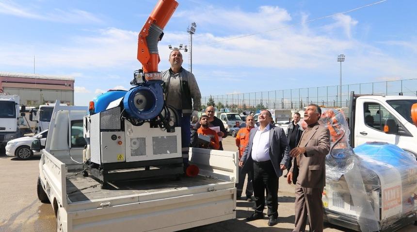 Yeni dezenfekte ara&ccedil;ları hizmete başladı