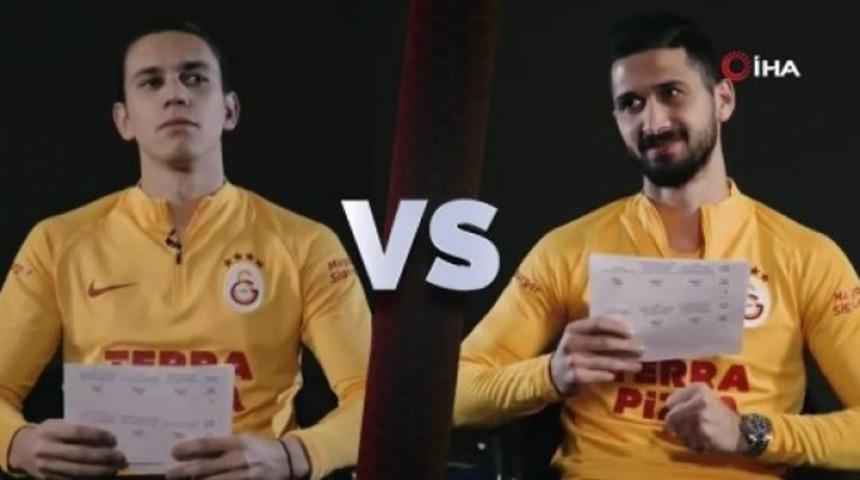 Emre Akbaba ile Taylan Antalyalı, takım arkadaşlarını bilmeye çalıştı