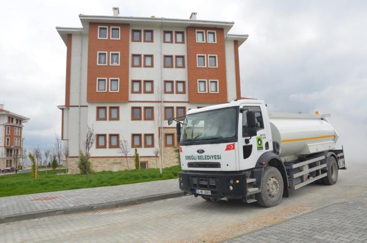 Ereğli Belediyesi &ccedil;alışmalarında &ouml;nc&uuml;