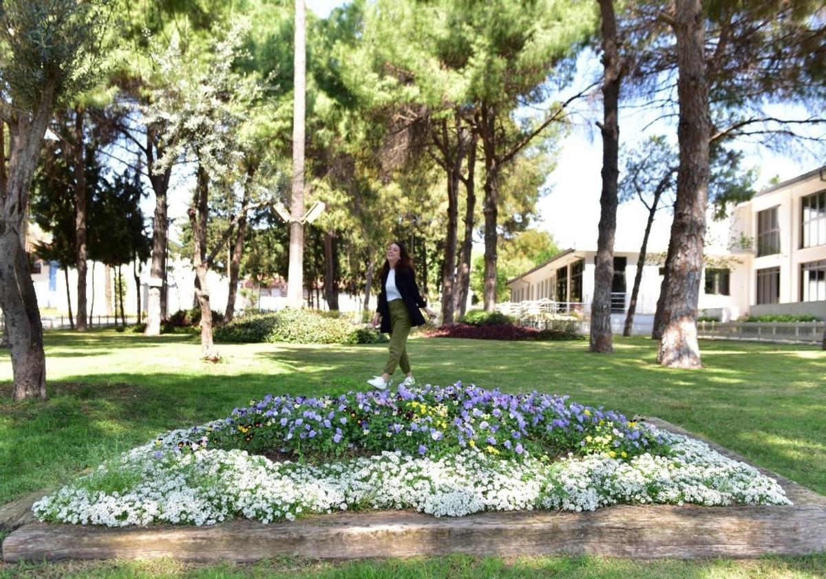 Dokumapark &ccedil;i&ccedil;ek a&ccedil;tı