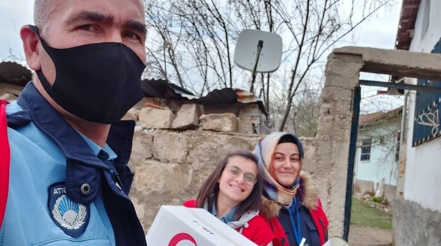 Sorgun Kızılay Derneğinden Gıda Yardımı