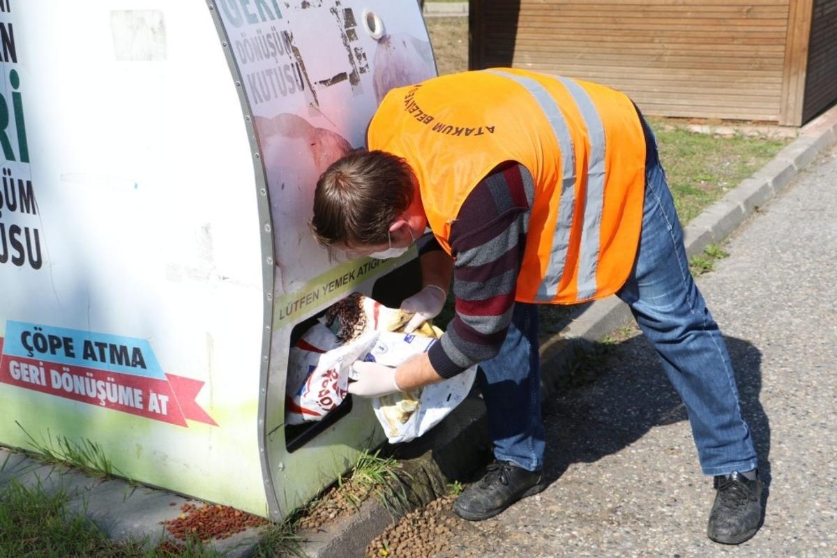 Atakum sokak canlılarını unutmadı
