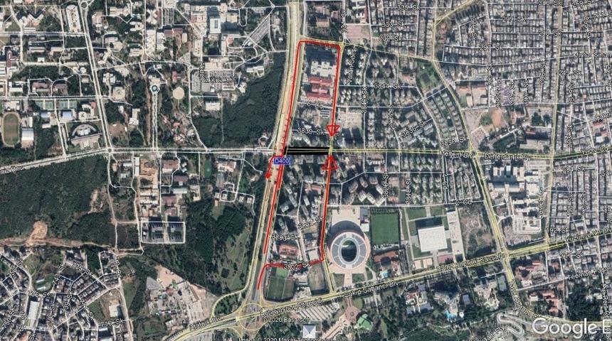 Meltem Bulvarı&rsquo;nın bir b&ouml;l&uuml;m&uuml; 13 Nisan&rsquo;da trafiğe kapatılıyor